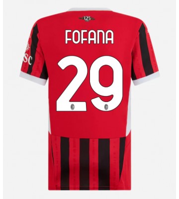 AC Milan Youssouf Fofana #29 Hemmatröja Kvinnor 2024-25 Kortärmad